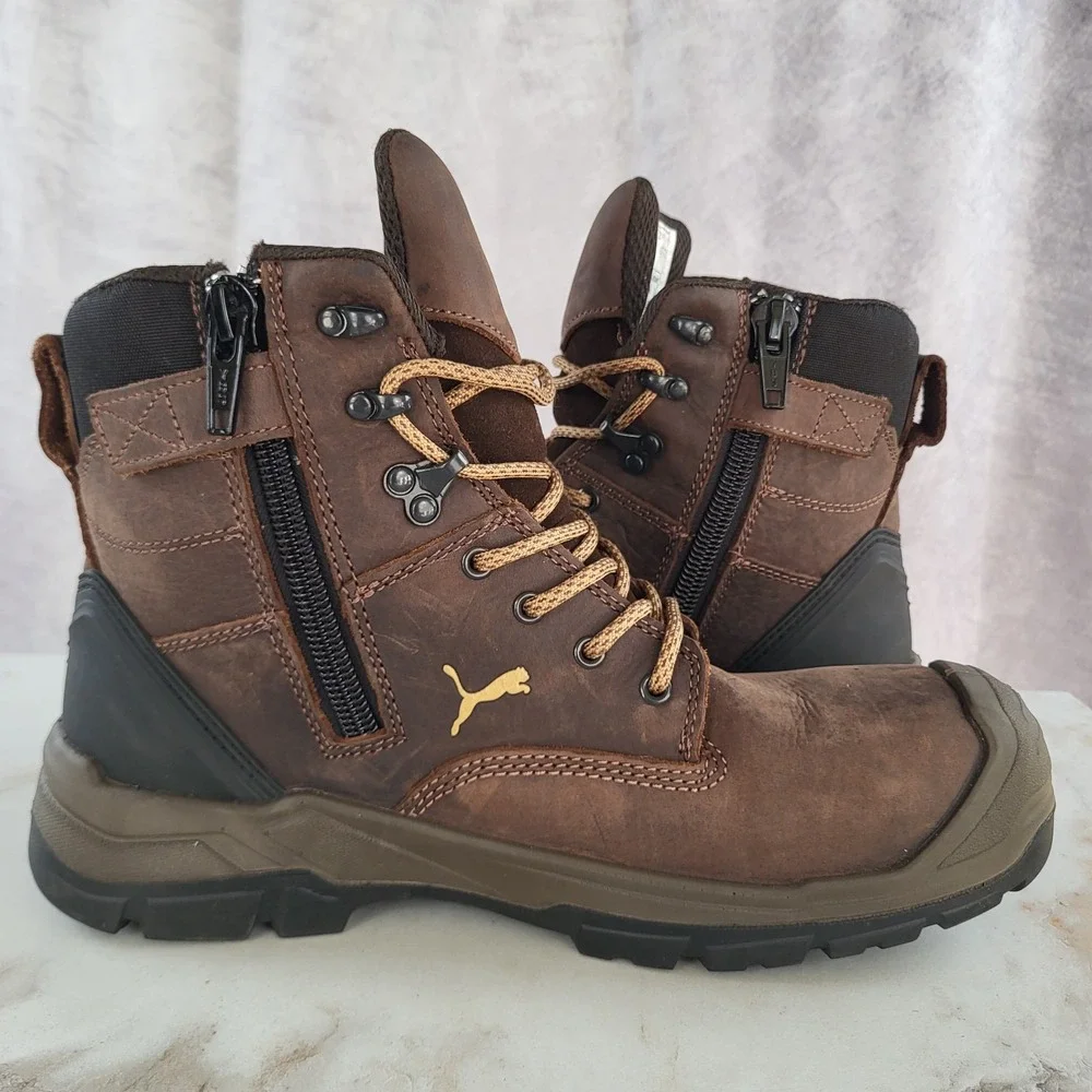 Puma Safety Conquest CTX High Waterproof Boots Men's Size 12 Composite Toe